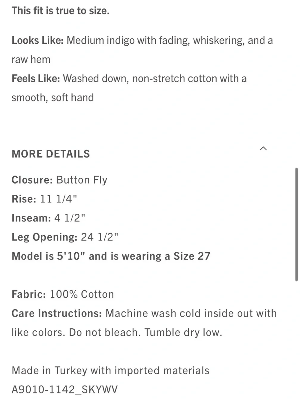 Agolde Parker Long Short